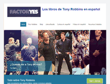Tablet Screenshot of factoryes.com